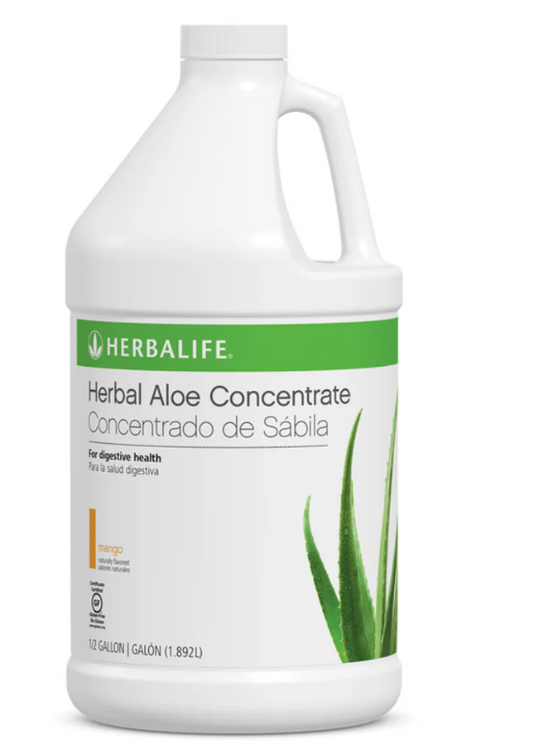 Herbalife Aloe Concentrate: Mango 1/2 Gallon