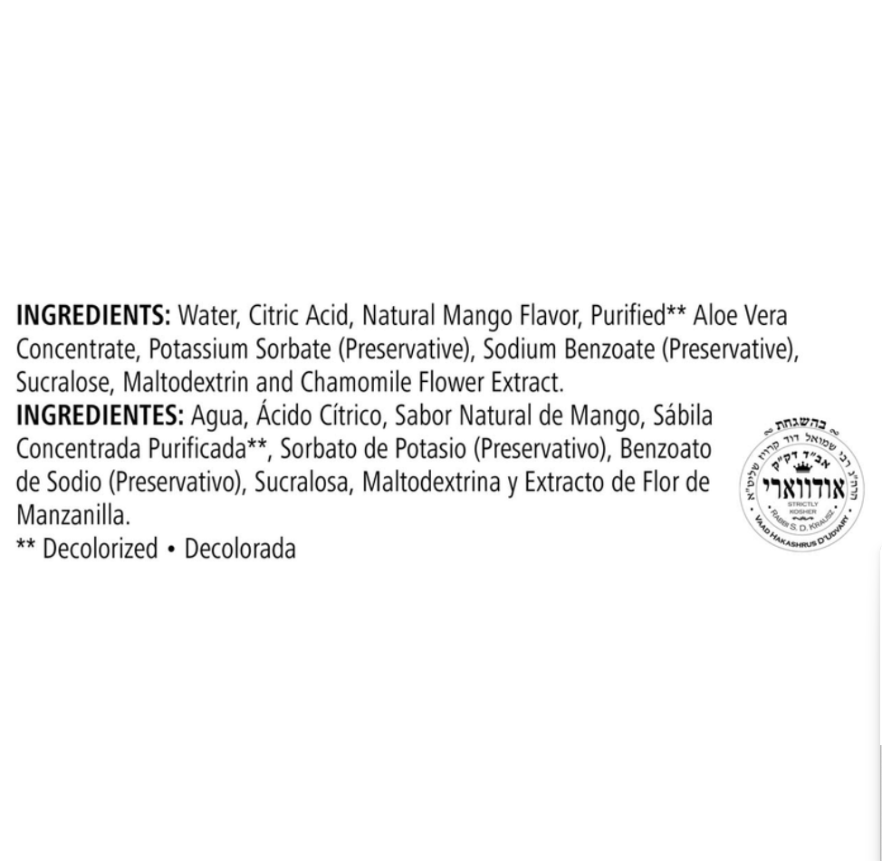 Herbalife Aloe Concentrate: Mango 1/2 Gallon