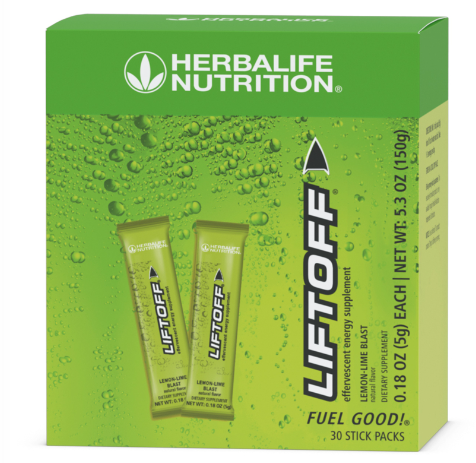 Liftoff®: Lemon-Lime Blast Stick Packs